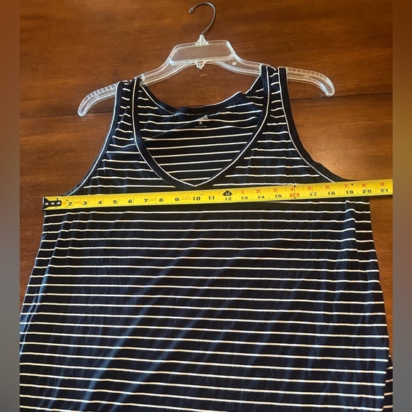 A.n.a. Black and white striped tank - Picture 5 of 6